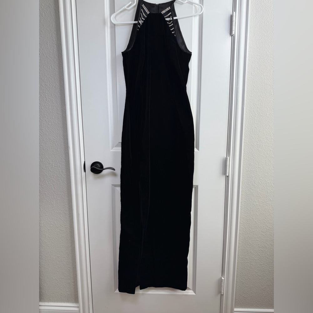 Jessica McClintock Black Maxi Dress